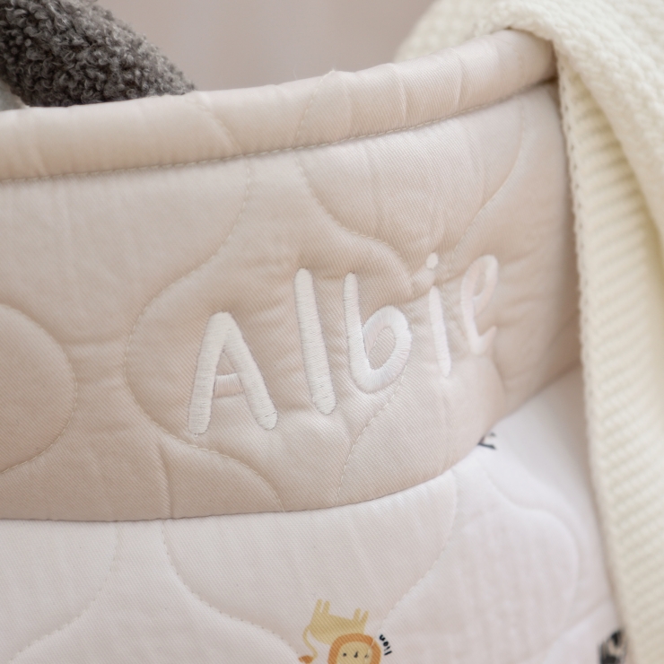 Personalised Born To Be Loved Storage Bag