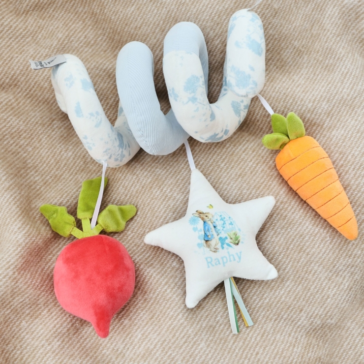 Personalised Peter Rabbit Spiral Toy