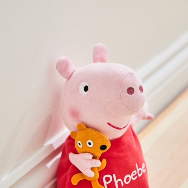 Personalised Ty Toys Peppa Pig Soft Toy