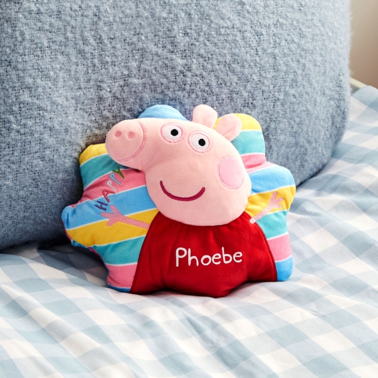 8th Wonder Personalised Peppa Pig Heatable Plush