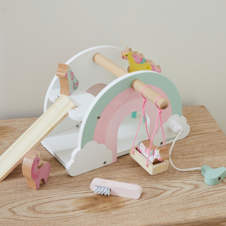 Personalised Janod Unicorn Playset