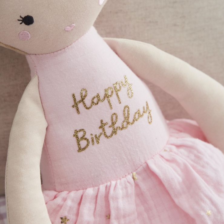 Personalised Large Ballerina Doll Blonde Hair