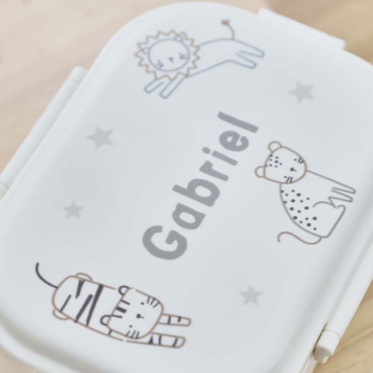 Personalised Big Cats Lunch Box