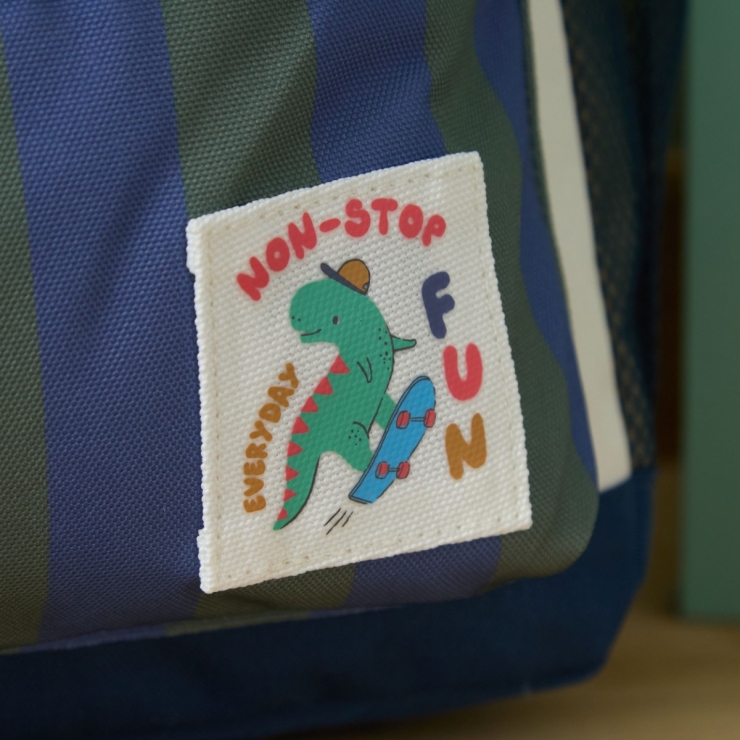 Personalised Busy Being Boys Big Backpack