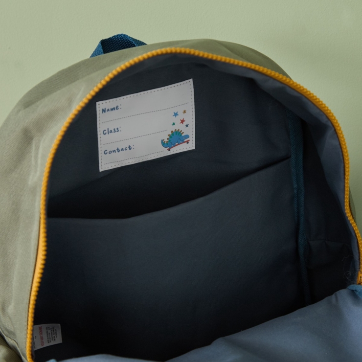 Personalised Busy Being Boys Big Backpack