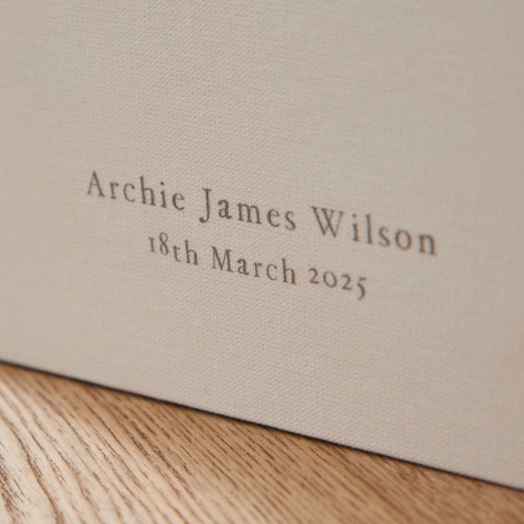 Personalised Little One Christening Day Photo Album 