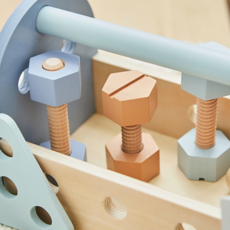 Personalised Wooden Tool Box Toy FSC®