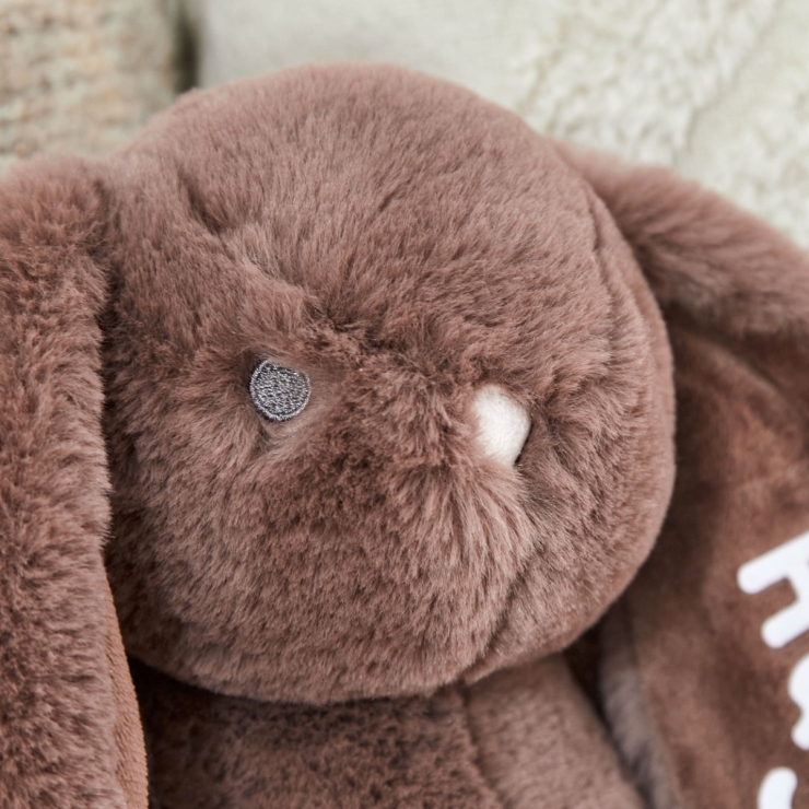 Personalised Cocoa Bunny Soft Toy