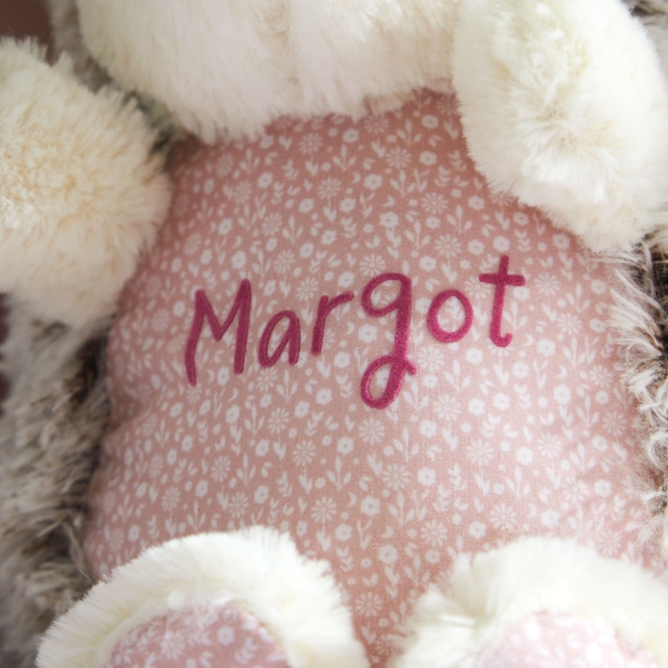 Personalised Hedgehog Plush Toy