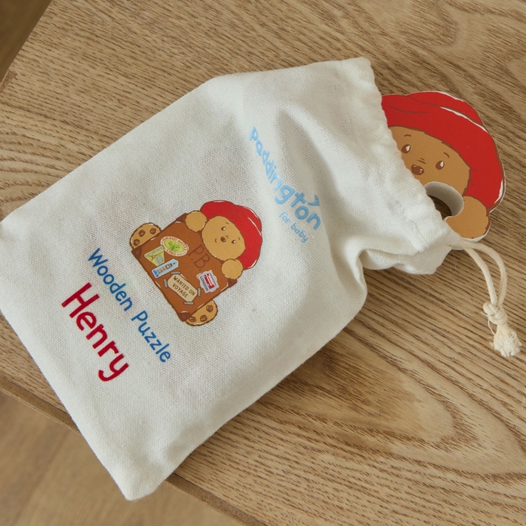 Orange Tree Toys Personalized Paddington Suitcase Puzzle & Bag Set