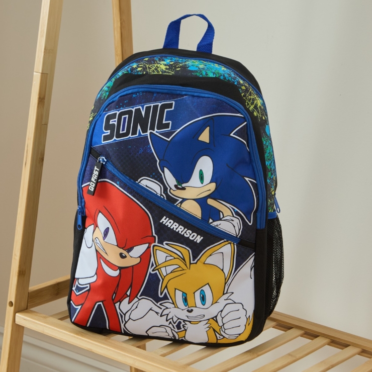William Lamb Personalised Sonic Splatter Sports Backpack