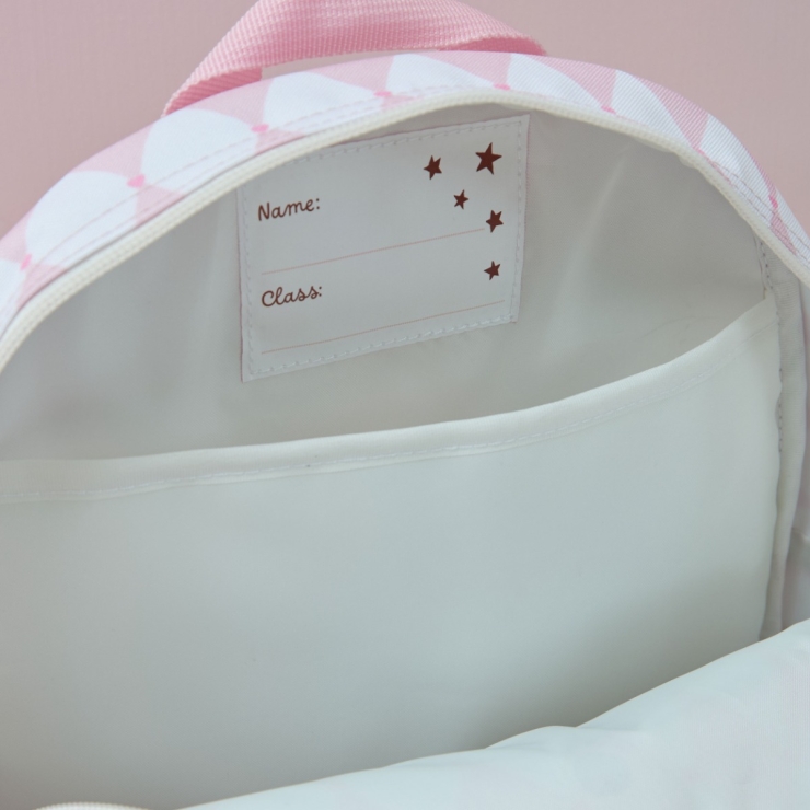 Personalised Harlequin Carousel Medium Backpack