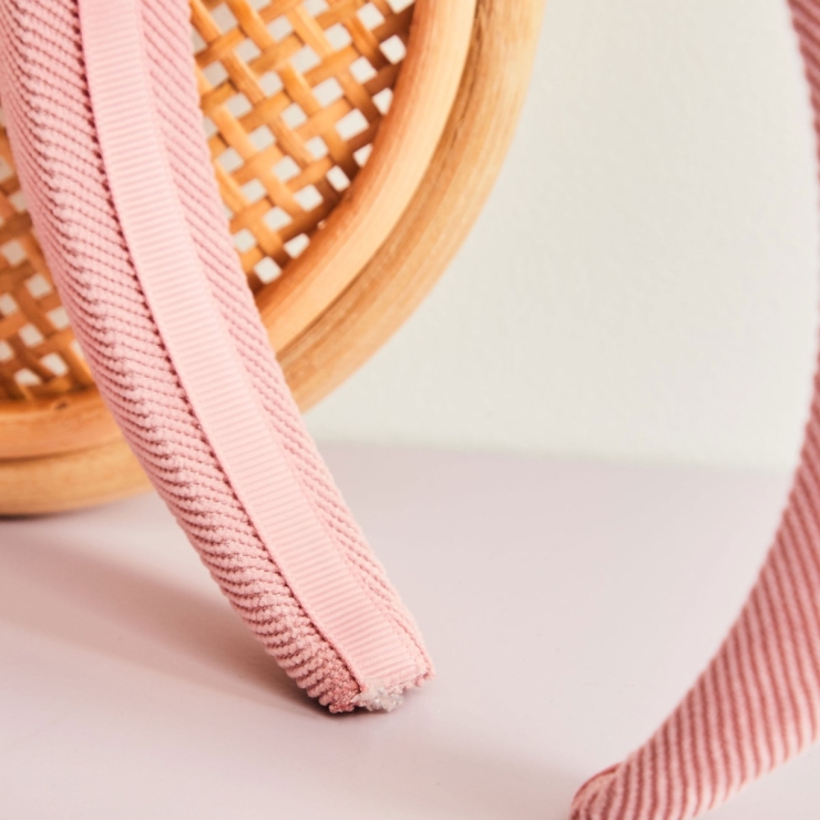 My Kids Personalized Pink Heart Padded Headband