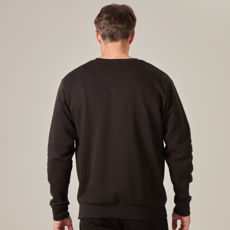 Personalised Men's Black What a Year Sweatshirt