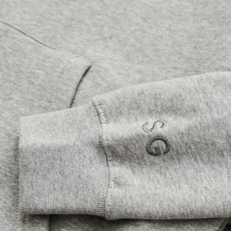 Personalised Men's Grey Limited Edition Birth Year Hoodie by Made Yours