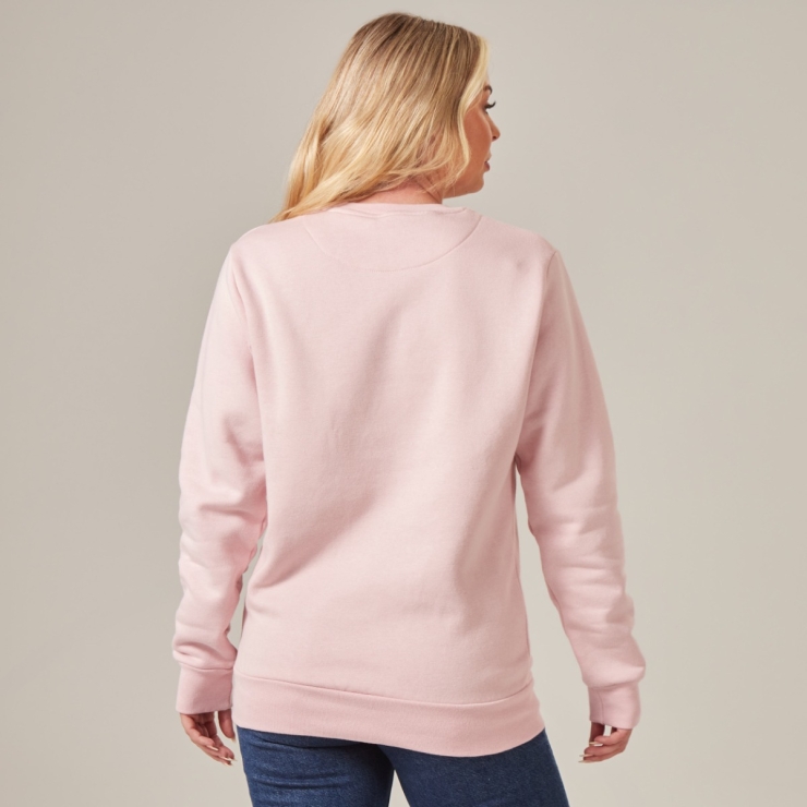 Personalised Pink Bridesmaid Sweatshirt