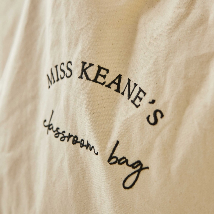 Personalised Canvas Beach Tote Bag