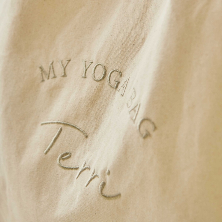 Personalised Canvas Beach Tote Bag