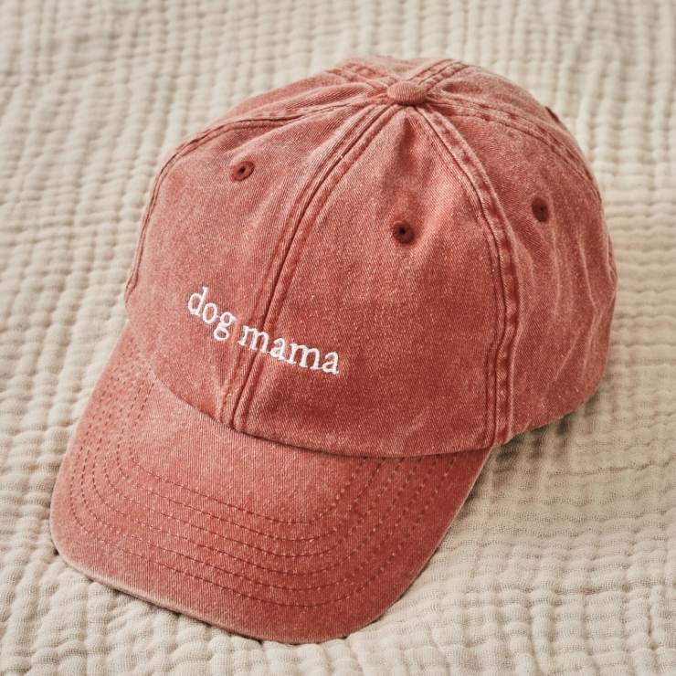 Personalised Rust Vintage Font Adult Baseball Cap