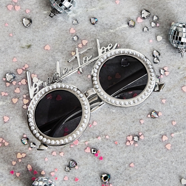 Ginger Ray Bride-To-Be Silver Glasses