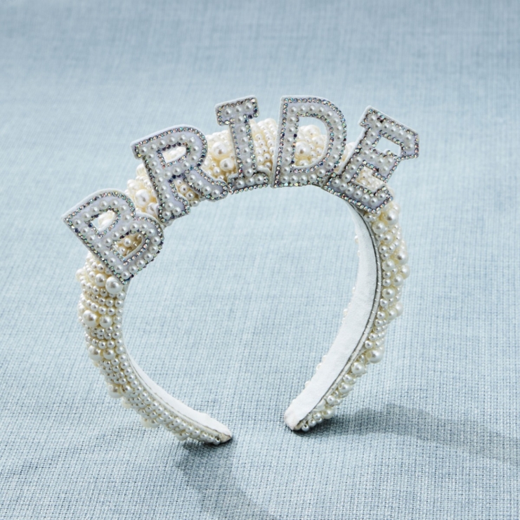 Ginger Ray Pearl Bride Hairband 