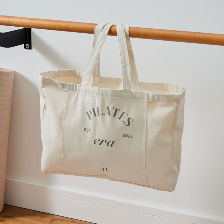 Personalised Yoga Era Tote Bag