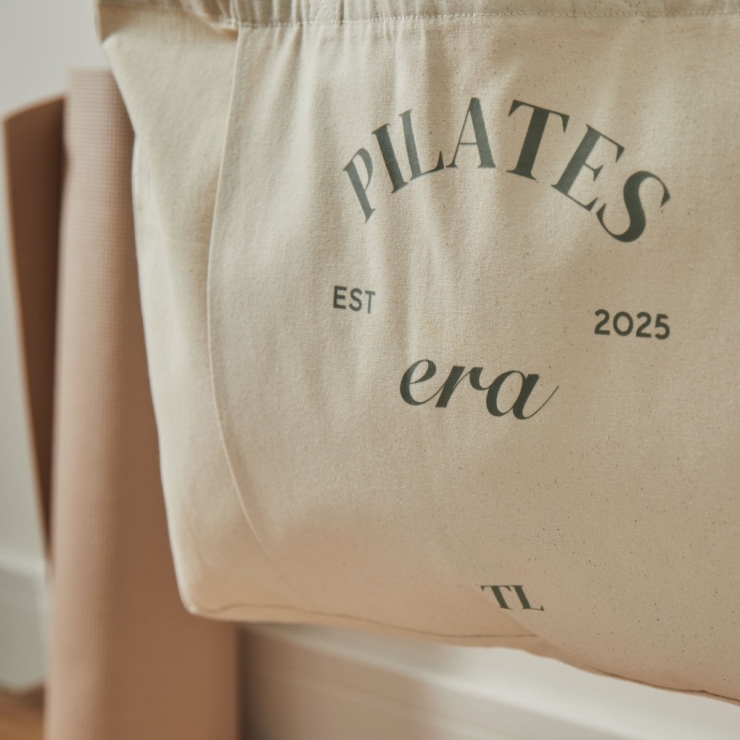 Personalised Yoga Era Tote Bag