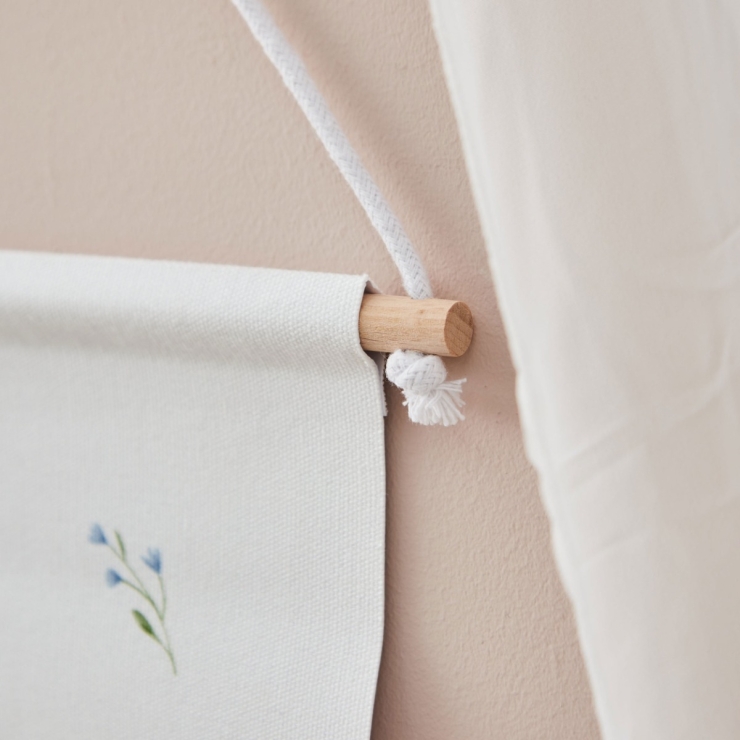 Personalised New Baby Wall Hanging Decoration by Made Yours