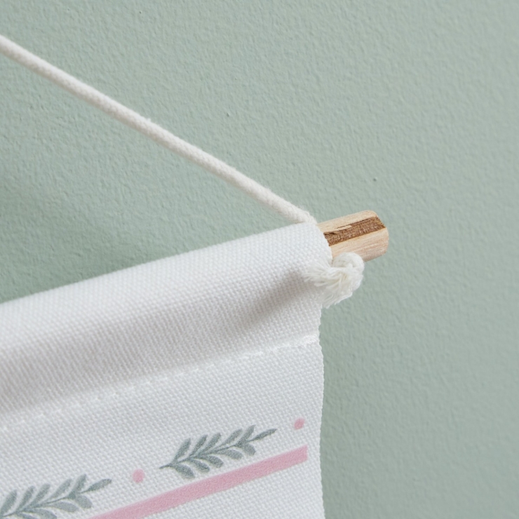 Personalised Birth Flower Wall Hanging