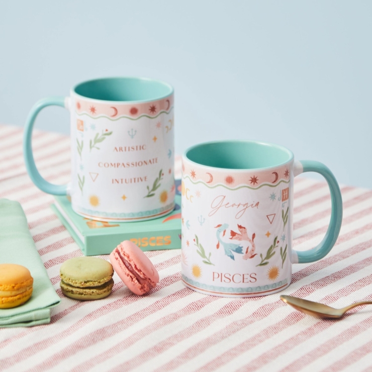 Personalised Zodiac Sign Mug by Made Yours