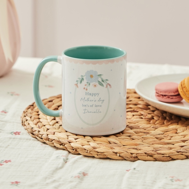 Personalised Message To Mum Mug 
