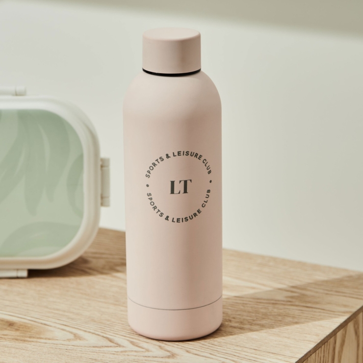 Personalised Pink Water Bottle