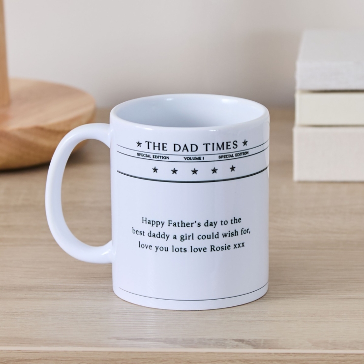Personalised Dad Times Photo Upload Mug