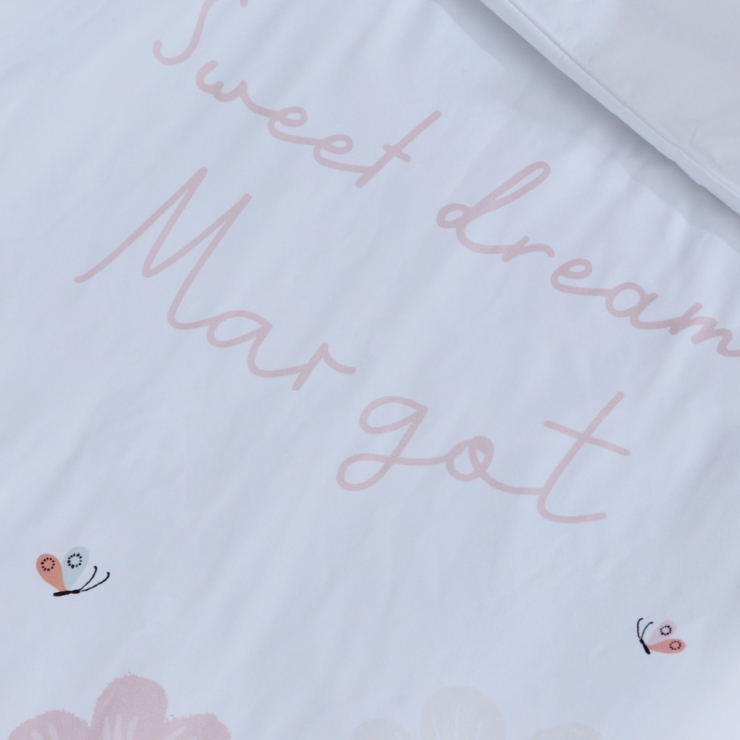 Personalised Floral Sweet Dreams Daisy Bedding Set