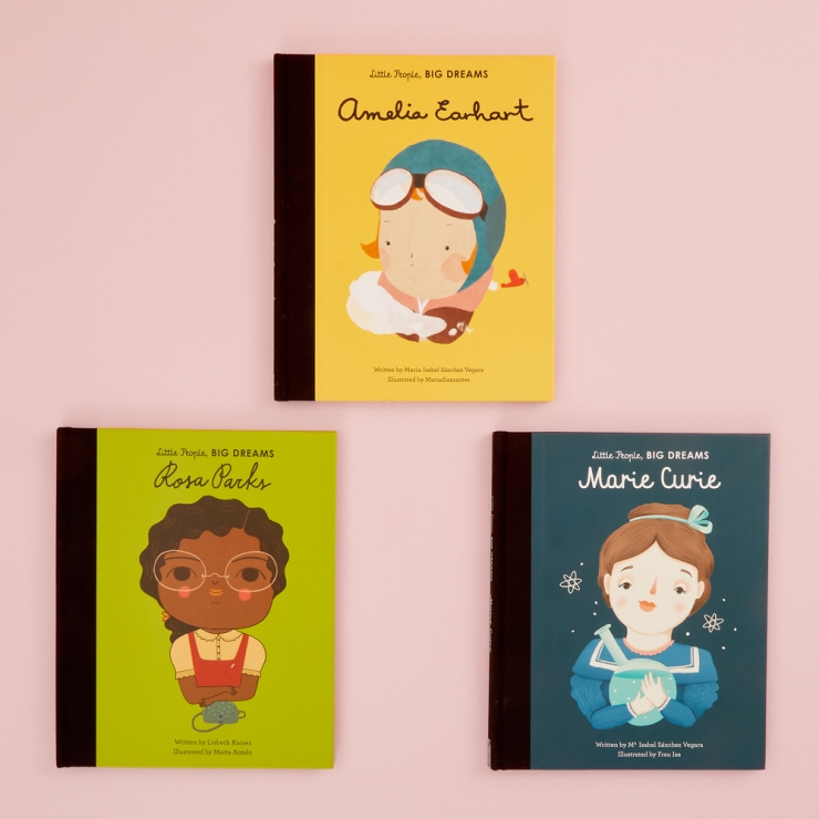 Personalised Little People, Big Dreams Mini Feminists Book Collection View