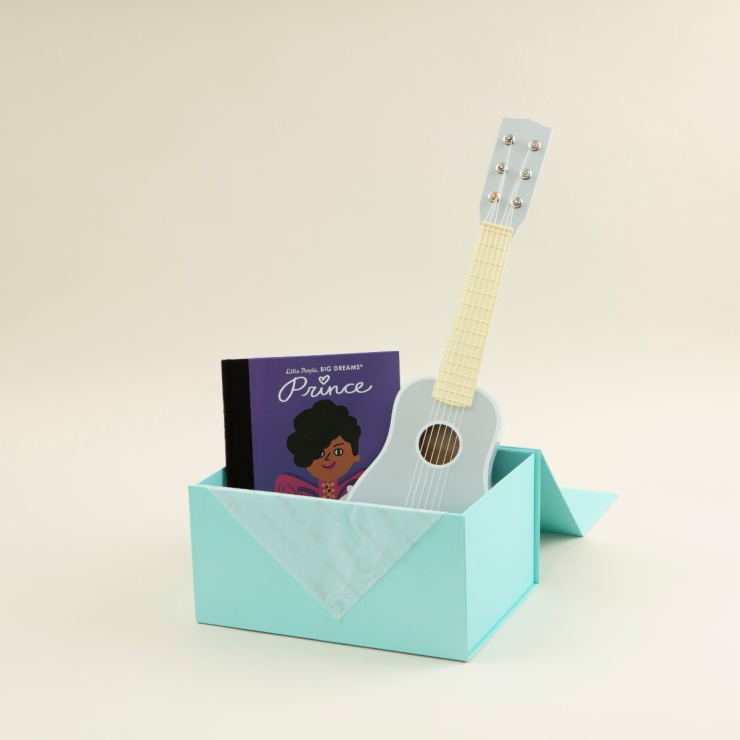 Personalised Little Rockstar Read and Play Gift Set