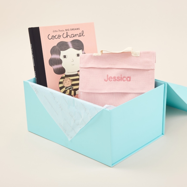 Personalised Little Fashionista Read & Play Gift Set 
