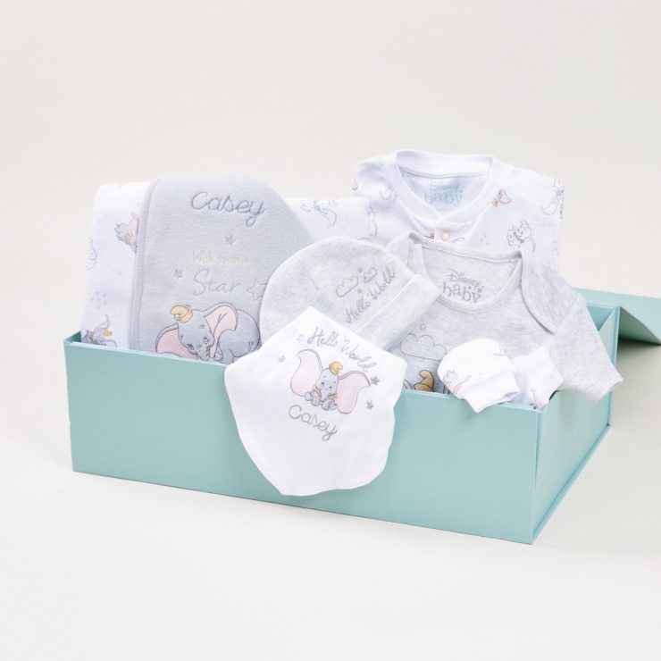Personalised Disney Dumbo Welcome To The World Gift Set