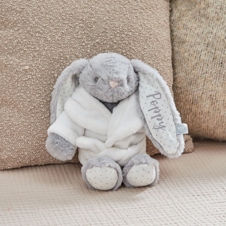 Personalised Bunny & Robe Gift Set 