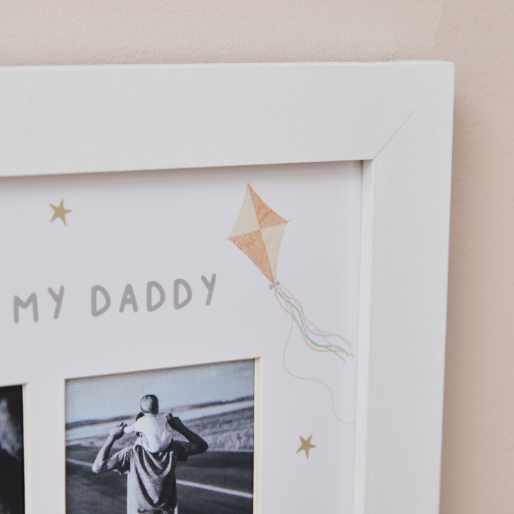 Personalised Bear Fathers Day 12 Month Picture Frame