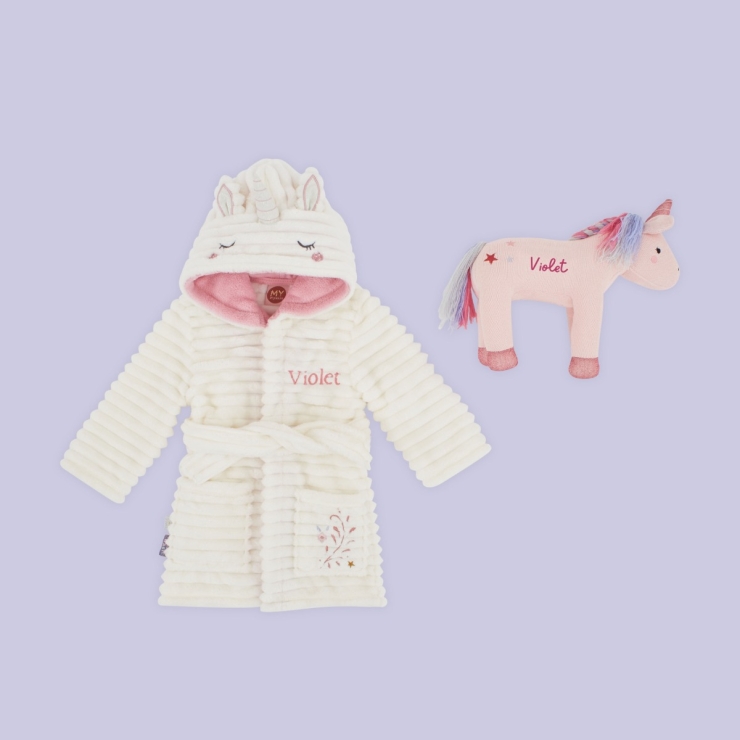 Personalised Unicorn Sleep Set