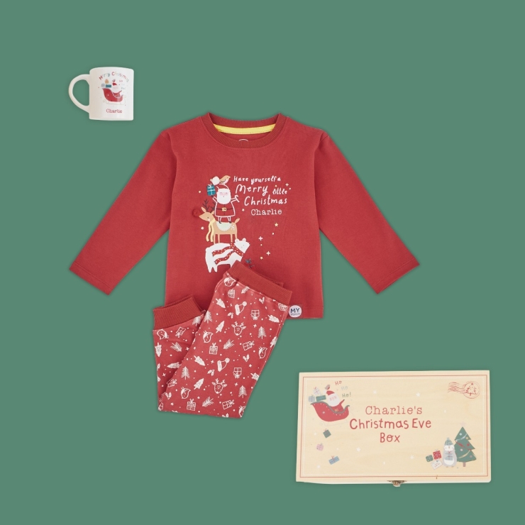 Personalised Christmas Eve Essentials Gift Set