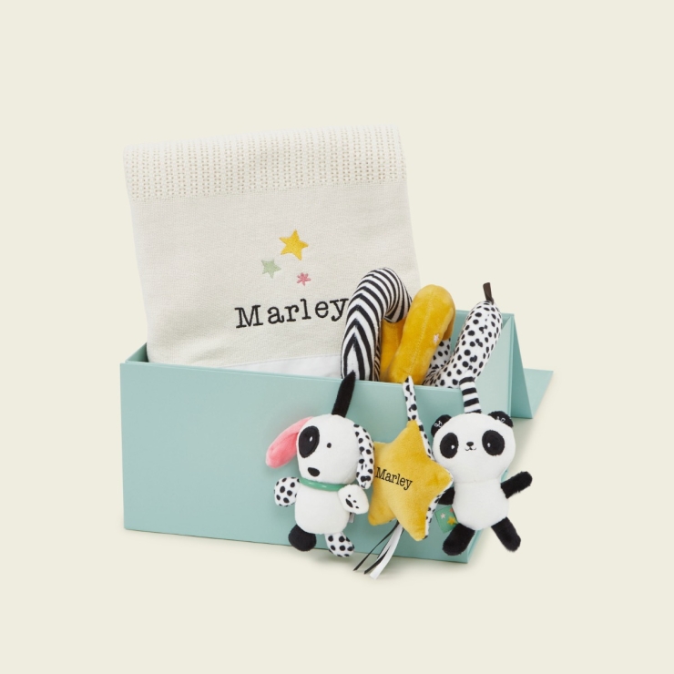 Personalised Mini Mono Travel Essentials Set