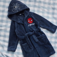 Name It Personalised Spider-Man Fleece Robe