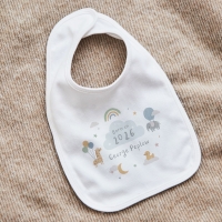 Personalised Born In 2026 Animal Bib 