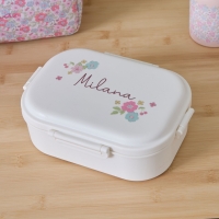Personalised Cottage Ditsy Floral Print Lunchbox