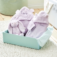 Personalised Lush Lavender Splash, Snuggle & Cuddle Gift Set 