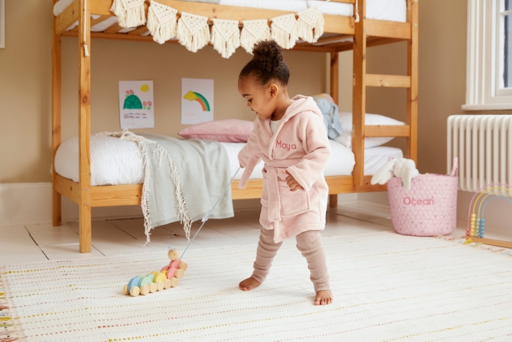 Personalised Colourful Pull Along Caterpillar FSC®